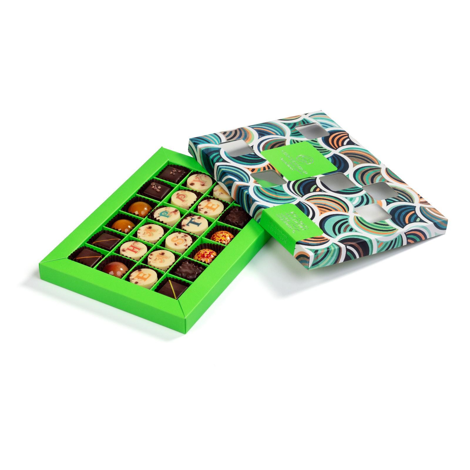 Cutie 24 praline artizanale ''Happy Easter''